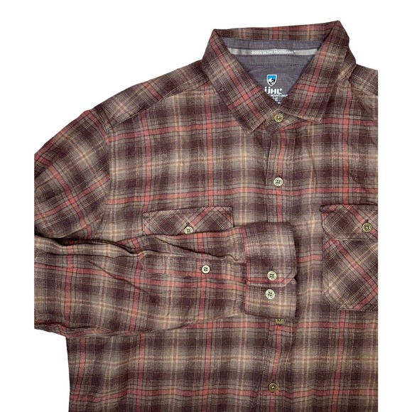 Kuhl Shirts Kuhl Flannel Button Down Shirt Long Sleeve Hiking
